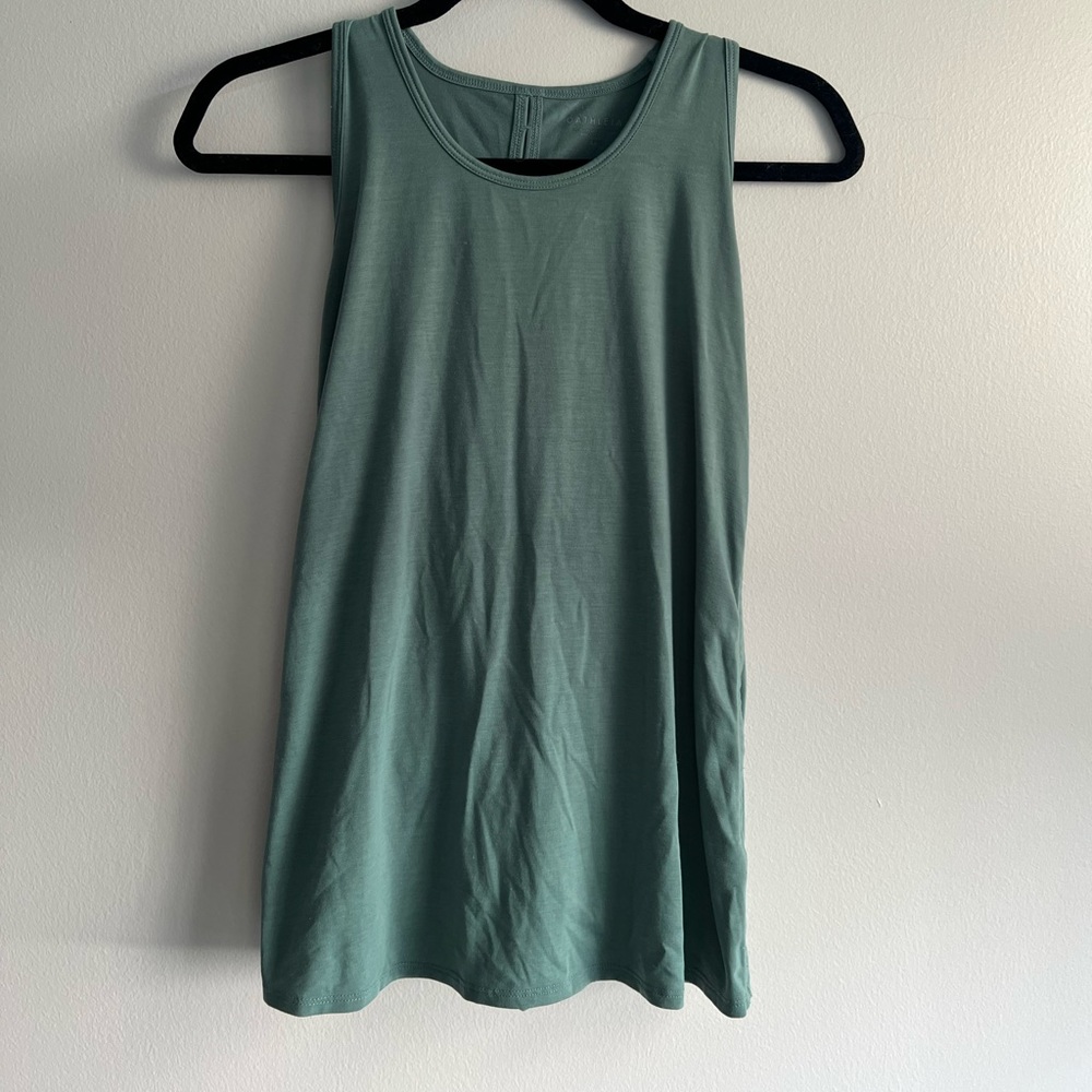 Athleta tie back tank top